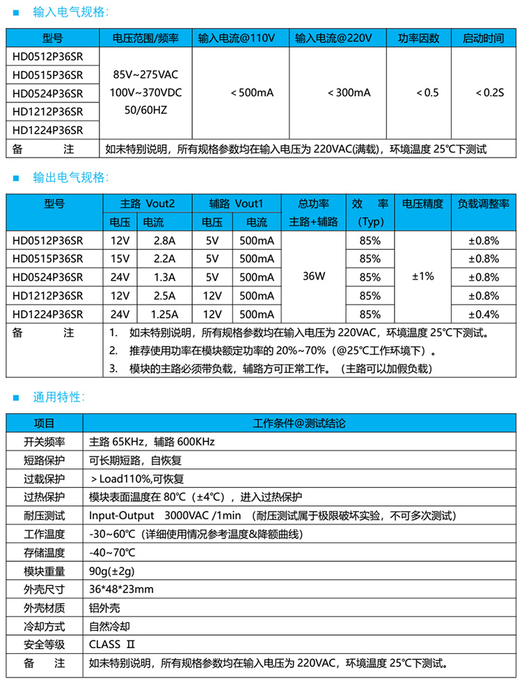 AC-DC模塊電源